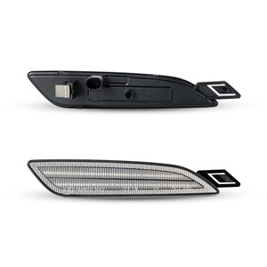 Phía trước dẫn bên đánh dấu đèn cho Porsche <span class=keywords><strong>Cayenne</strong></span> <span class=keywords><strong>958</strong></span> 2015-2019 Fender bội Thu Đèn hổ phách lần lượt đèn tín hiệu gói của 2 - Product Image 5