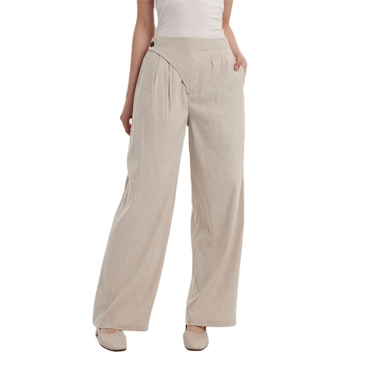 Custom Long Jean Pants Women Tapered