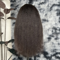 Peluca de Cabello Humano Virgen Vietnamita de Alta Calidad de 24 Pulgadas, Grado 12A, Peluca Frontal de Encaje 13X4 HD, Cabello Lacio Rizado