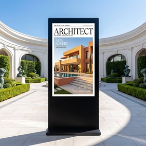 Kiosco con Pantalla Táctil para Exteriores Legible bajo la Luz Solar, 2500 Nits, IP65 Resistente a la Intemperie, Vidrio Templado IK10, IA Digital, Publicidad DOOH - Product Image 6