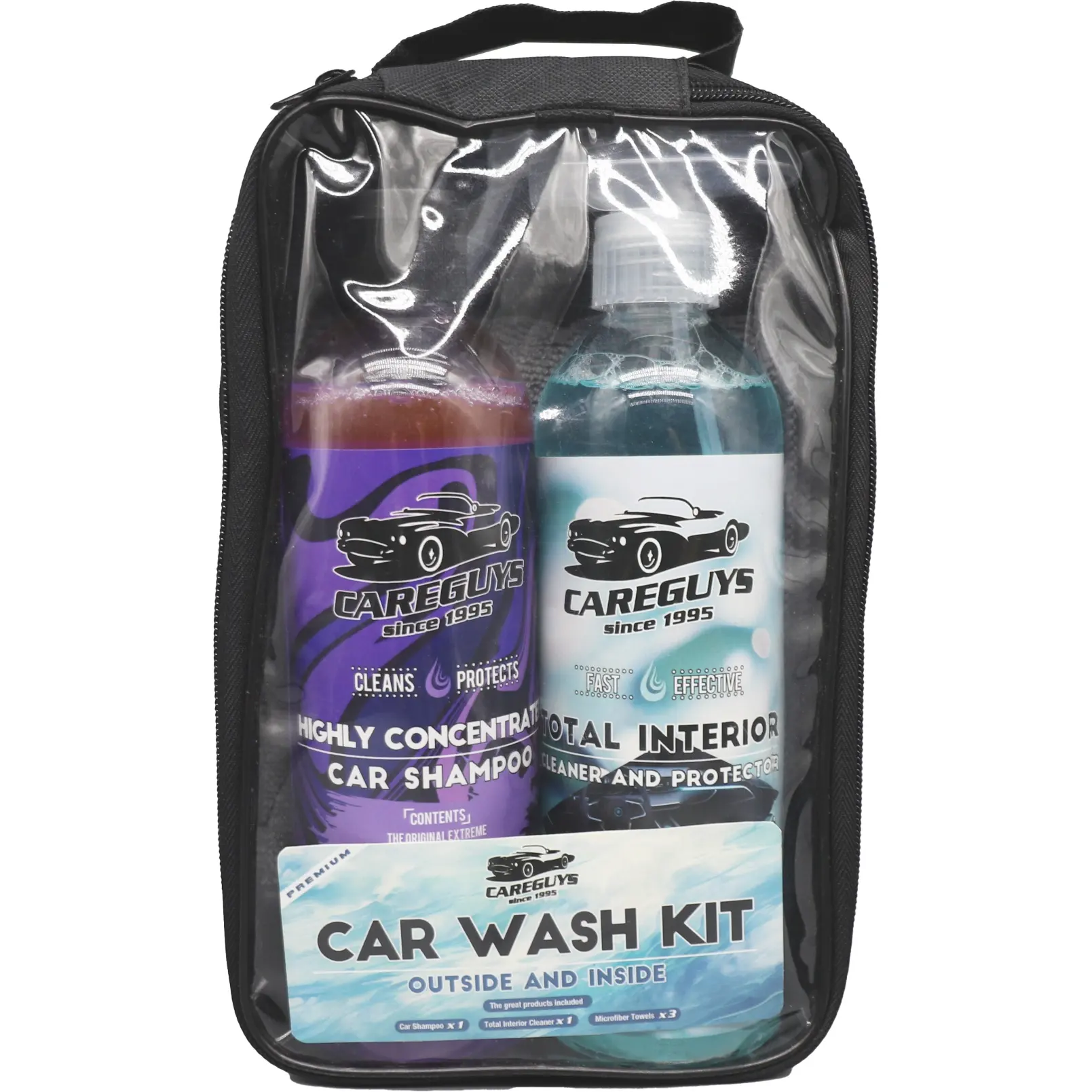 Highly Concentrated Shampoo Waterless Car Wash Tire Shine Care Guys Car Wash Kit with Foam Cannon Car Cleaning Kit