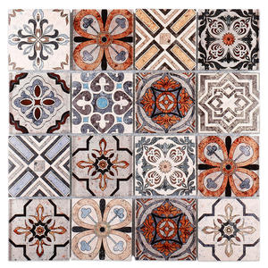 <span class=keywords><strong>Mosaico</strong></span> di vetro del modello del fiore marocchino di stampa a getto d'inchiostro di arte antica <span class=keywords><strong>per</strong></span> il backsplasgh della cucina - Product Image 2