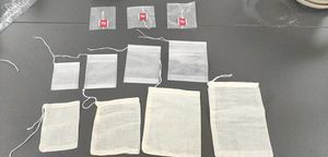 Biodegradable Corn Fiber <b>Empty</b> <b>Tea</b> <b>Bags</b> PLA Disposable <b>Empty</b> <b>Tea</b> <b>Bags</b> with String Natural <b>Tea</b> Packaging - Product Image 5