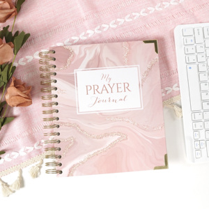 Diario de Oración Personalizado con Tapa Dura y Grabado, Diario Espiral, Cuaderno de Gratitud e Inspiración para la Salud Mental, Biblia - Product Image 5