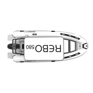 <span class=keywords><strong>Gommone</strong></span> Rigido in Alluminio da 19 Piedi (580 cm) con Ponte Prendisole, Hypalon PVC, Vendita Calda nei Paesi Bassi - Product Image 6