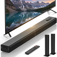 Nouveau système audio mural amovible 2026 pour téléviseur et home cinéma, avec 4 enceintes murales en ABS et grille métallique