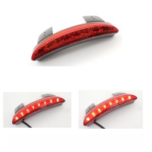 Accessoires pour motos, Feu arrière LED de moto modifié en forme d'arc, rouge, avec fonction de freinage, Feu arrière LED pour moto - Product Image 3