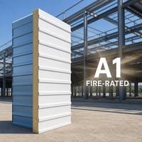 Panneau d'isolation HVAC rectangulaire en mousse phénolique avec feuille d'aluminium double face, résistant à l'humidité et imperméable, pour usage hospitalier