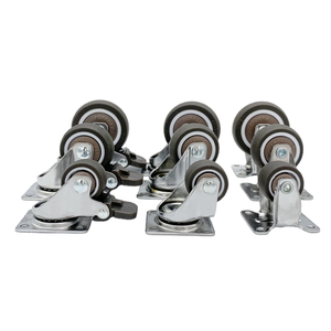 2 इंच छोटे छोटे शॉपिंग कार्ट व्हील ड्रॉअर व्हील ड्रायर व्हील ड्रायर व्हील - Product Image 1