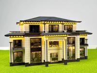 Modelo de escala arquitectónica 3D para exposición Modelo de escala arquitectónica Modelo de escala en miniatura Interior de Villa