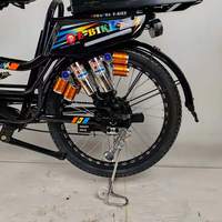 Prix Distributeur Batterie Lithium-ion 48V 15AH 20AH Moteur 500W Vélo Électrique de Livraison Cargo Support de Fixation Arrière pour Coffre