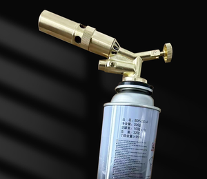 Encendedor de mano de Metal para acampar, encendedor de fuego para barbacoa, Mini soplete de <span class=keywords><strong>butano</strong></span>, llama ajustable, soplete de <span class=keywords><strong>butano</strong></span> - Product Image 6