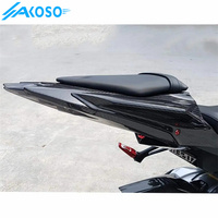 AKOSO fibra de carbono seco puro motocicleta cola trasera debajo de la cubierta carenados para BMW S1000RR 2015-2018