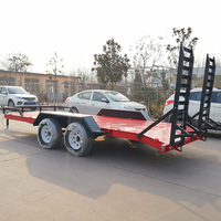 Remorque de voiture robuste pour trois chevaux, fabriquée en Chine, en acier/aluminium, capacité maximale de 7 tonnes, certifiée CE