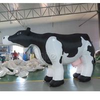 Ferme publicité dessin animé gonflable vache ballon jouet gonflable animal grandeur nature grande grande vache à lait gonflable