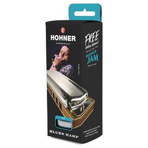 Harpe à becs Armonica La MS SERIES Blues Harp Silver e Wood A732493 - Product Image 2