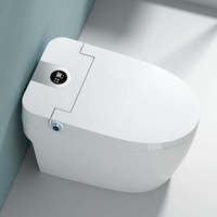 Nouveau design d'une seule pièce bon marché articles sanitaires en céramique bidet de toilette intelligent intelligent