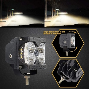 Lampe de travail LED bicolore OVOVS 3 pouces 40W, phare LED tout-terrain pour <span class=keywords><strong>camion</strong></span>, <span class=keywords><strong>4x4</strong></span>, VTT, moto - Product Image 4