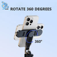 Nouveau 1.8m Extra Long 6 en 1 Télécommande AI Suivi du visage Selfie Stick Trépied avec anneau lumineux pour caméra de téléphone intelligent