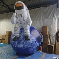 Grands modèles d'astronautes gonflables directs du fabricant, adaptés aux décorations gonflables de la publicité d'événements à thème