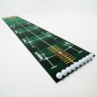 Individuell Bedruckte Golf-Trainingsmatte Mini Nylon Putting Green Matte