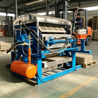 Machine à plateaux à œufs à économie d'énergie de qualité supérieure, 1500 pièces par heure, pour ligne d'emballage d'œufs, rentabilité élevée