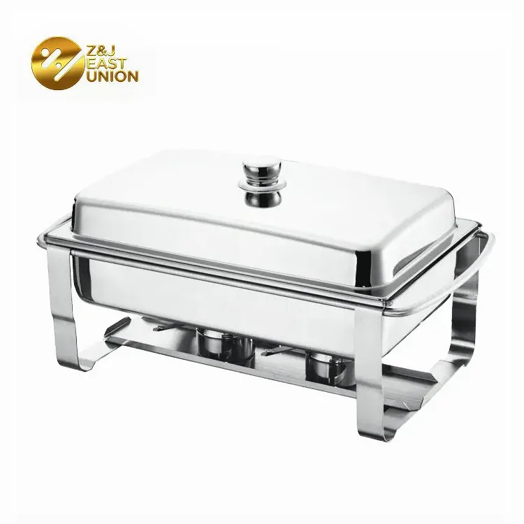 Buffet Chafing Oblong Alcohol Stove Food Warmer Chafing Dish With Stand Buffet Stove Set