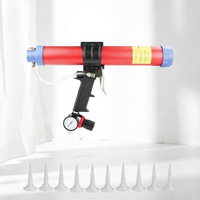 Pistolet pneumatique de calfeutrage 400 ml avec buse pour joints en caoutchouc domestiques et de construction