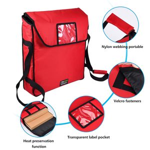 High Quality Custom Print Puakenikeni BBQ Food Takeout Insulated Casserole Carrier Cooler Tote <b>Delivery</b> Pizza <b>Bag</b> - Product Image 3