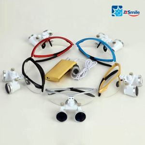 Lâminas dentárias aprovadas do ce com luz led/óculos cirúrgico de microcirurgia - Product Image 3