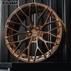 Jantes de roue personnalisées de luxe en bronze, spéciales, 2 pièces ou monobloc, concave profonde, 5x114.<span class=keywords><strong>3</strong></span> 5x120 5x130 5x112 18 19 20 21 22 pouces - Product Image 4
