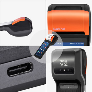 Sunmi V2 incluyendo la base de carga Android móvil de mano de aire top-up de facturación de dispositivo con impresora - Product Image 4