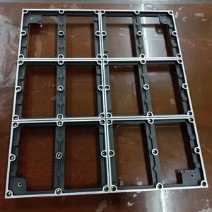 FM oem 500x1000 aluminum cabinet for led display video screen indoor outdoor empty rental wall p4.81 p2.5 front service