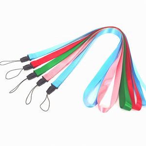สร้อยคอไม้ไผ่สีส้มเรียบแบบกำหนดเองได้หลายสี สายคล้องคอแบบปลดเร็วทันสมัย ทำจากโพลีเอสเตอร์ - Product Image 3