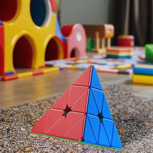 Toysrunner 3x3 FTO M Face, Cubo Magnético Giratorio sin Adhesivos, Material ABS, Unisex, para Cubo de Velocidad DIY - Product Image 4