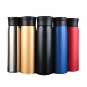 Hot Sale latest hot sale customized logo stainless steel 304 latest sports 500ml flask water bottles for kids factory direct promotional gifts OEM gifts