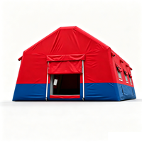 Tente gonflable haut de gamme 600D à colonnes d'air pour l'été, toutes saisons, à prix abordable, longue durée de vie, résistante au vent, pour le camping en extérieur