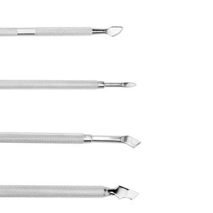 Stainless Steel <b>Nail</b> Trimmer <b>Set</b> With Case For Cuticle Removal And Gel Polish Care Adult Manicure Tool Portable - Product Image 5