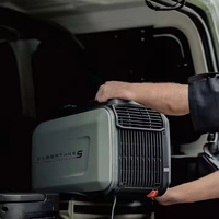 Unidad de aire acondicionado todo en uno de refrigeración individual portátil de 220V para tienda de campaña, coche de camping y compresor móvil, CA portátil para exteriores