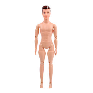 21個の可動関節を持つABSプラスチック製の男性ヌードドール、全身可動のスーパーモデルドール、関節付きの白い肌の男性ドール - Product Image 1