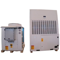 Unité de Traitement d'Air (UTA) à Alimentation Verticale par Air, Réfrigération au Fréon R410a, Capacité de Refroidissement de 8 à 10 Tonnes, Bobine DX, pour Laboratoire et Salle Blanche