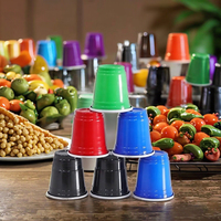 Tasses à shot jetables de 2 oz verres à shot gobelets en plastique de 2 oz mini tasses de fête pour boire enterrement de vie de jeune fille fête d'anniversaire dégustation service