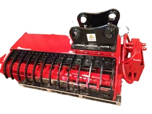 Nhỏ mulcher cho <span class=keywords><strong>mini</strong></span> máy xúc Máy cắt cỏ flail máy cắt đầu Shredder mới máy cắt máy xúc có thể Đè Bẹp chi nhánh sậy - Product Image 2