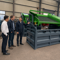 Machine de criblage de sol à un seul étage SL-VS70, portable, à tamis vibrant pour la séparation du sol, du compost et du sable