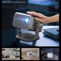 Projecteur intelligent mini L018 Full HD 3D LED LCD intégré Android 11, léger (1,5 kg), pour cinéma maison, jeux et éducation – Vente chaude usine