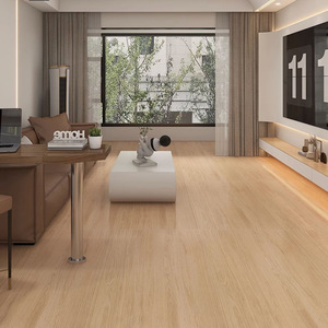 Baldosas de Porcelana con Aspecto de <span class=keywords><strong>Madera</strong></span>, 750x1500mm, Patrón de Espiga, Porcelana Completa, Estilo Tronco Natural, Tono Cremoso, Antideslizantes, Modernas - Product Image 1