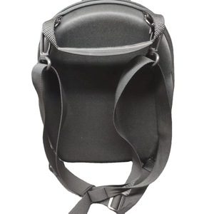 <b>EVA</b> Hat Storage Bag Black Single Compartment Portable With Zipper For Baseball Cap Protection - Product Image 5