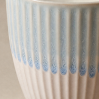 Bougie parfumée bleu poussière créative de luxe, étiquette privée personnalisée, bougie d'aromathérapie pour la décoration de la maison