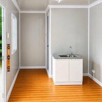 Maison Modulaire Préfabriquée de Haute Qualité en Kit, Conteneur Plat, pour Remplacement