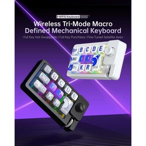 Macro cơ khí chơi game RGB Backlit Bàn phím đầy đủ hot swappable phím không dây lập trình bàn phím cho máy tính để bàn/máy tính xách tay/PC - Product Image 2